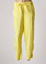 Pantalon 7/8 jaune MADO ET LES AUTRES pour femme seconde vue