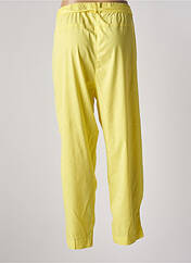 Pantalon 7/8 jaune MADO ET LES AUTRES pour femme seconde vue