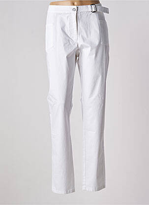 Pantalon slim blanc MADO ET LES AUTRES pour femme