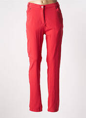 Pantalon slim rouge MADO ET LES AUTRES pour femme seconde vue