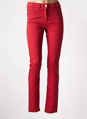 Pantalon slim rouge WEILL pour femme