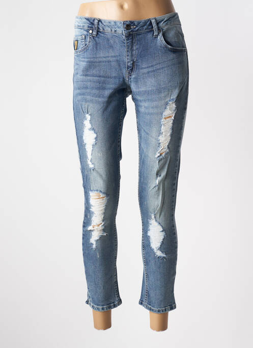 Jeans coupe slim bleu LOIS pour femme