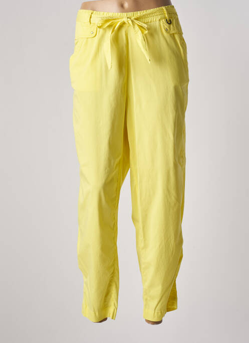 Pantalon 7/8 jaune MADO ET LES AUTRES pour femme