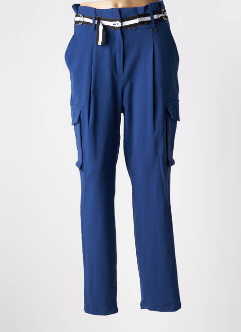 Pantalon cargo bleu MADO ET LES AUTRES pour femme