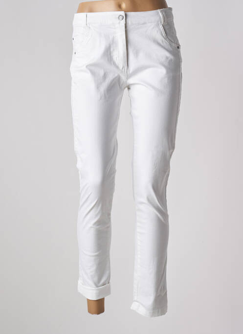 Pantalon droit blanc MADO ET LES AUTRES pour femme