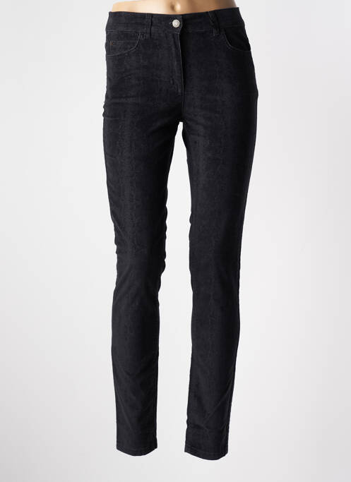 Pantalon slim noir CAROLL pour femme