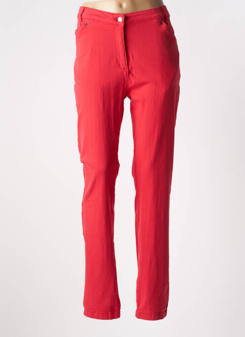 Pantalon slim rouge MADO ET LES AUTRES pour femme