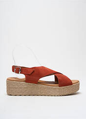 Sandales/Nu pieds rouge EVA FRUTOS pour femme seconde vue