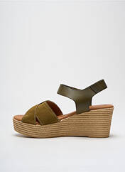 Sandales/Nu pieds vert EVA FRUTOS pour femme seconde vue