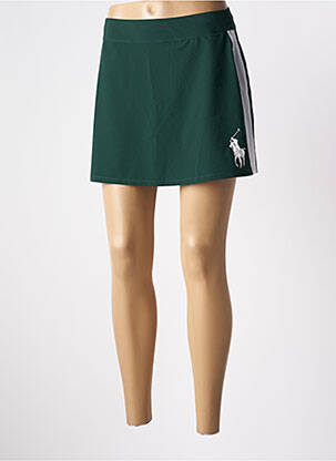 Jupe short taille haute vert RALPH LAUREN femme