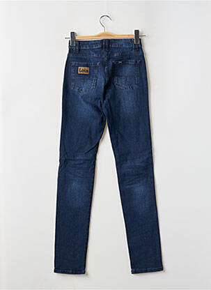 Jeans coupe slim stretch taille haute bleu LOIS femme