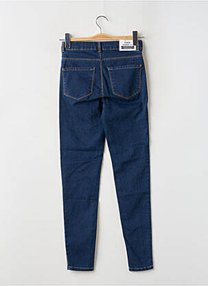 Jeans skinny tissage brut taille haute bleu DEFACTO femme