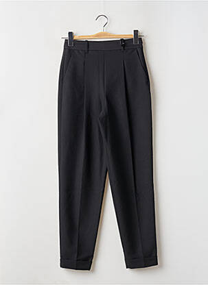Pantalon slim taille haute taille haute noir CAROLL femme