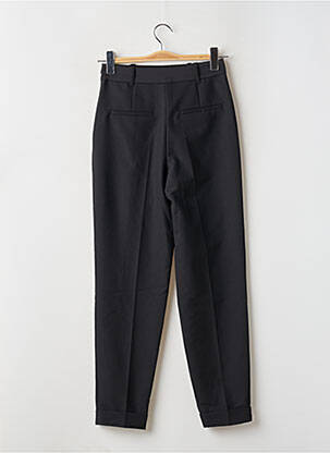 Pantalon slim taille haute taille haute noir CAROLL femme