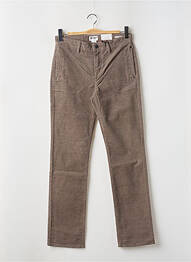 Pantalon droit tissage velours taille normale gris TIMBERLAND homme