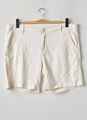 Short fermeture zippée sous rabat boutonné taille normale beige REIKO femme