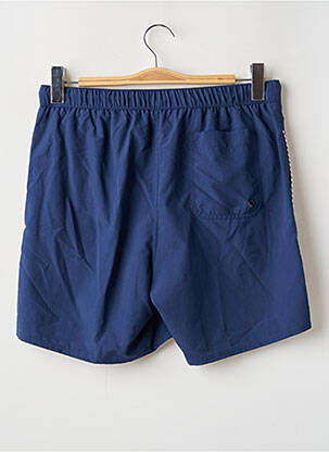 Short de bain effet matière satinée bleu CHEVIGNON homme