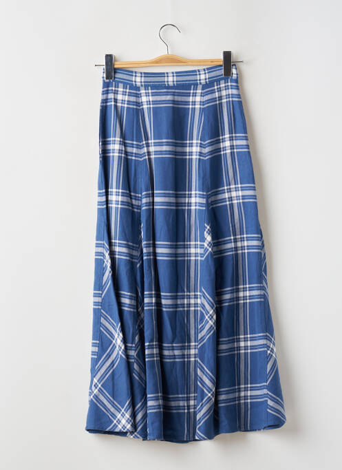 Jupe longue taille haute bleu RALPH LAUREN femme
