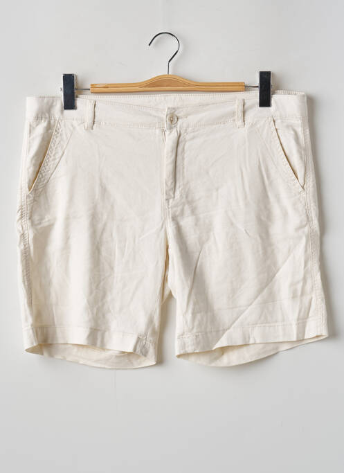 Short fermeture zippée sous rabat boutonné taille normale beige REIKO femme