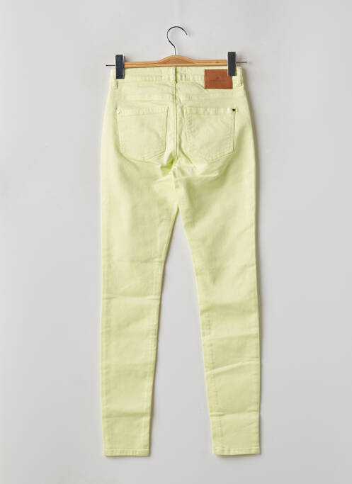 Jeans coupe slim vert ONE STEP pour femme