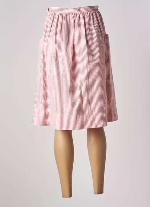 Jupe mi-longue rose COMPTOIR DES COTONNIERS pour femme