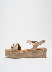 Sandales/Nu pieds beige EVA FRUTOS pour femme seconde vue