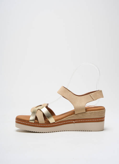 Sandales/Nu pieds or EVA FRUTOS pour femme