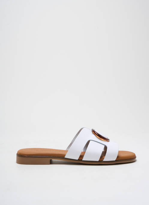 Mules/Sabots blanc EVA FRUTOS pour femme