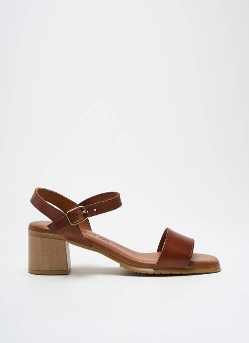 Sandales/Nu pieds marron EVA FRUTOS pour femme