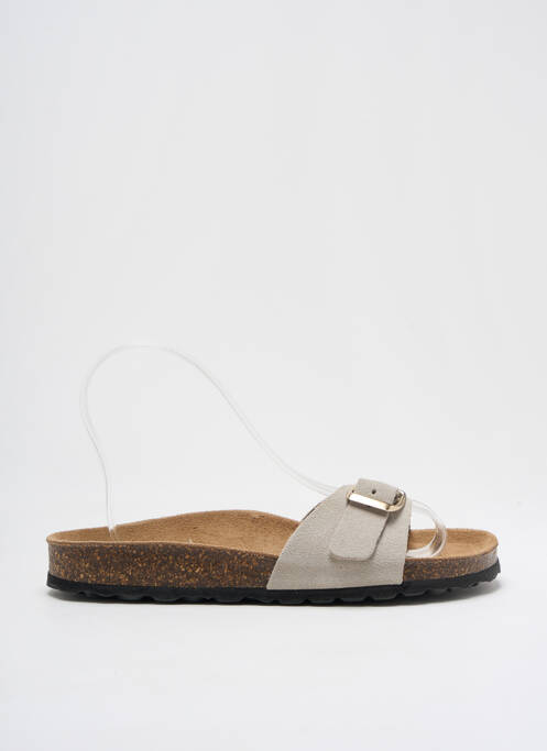 Mules/Sabots beige LA MAISON DE L'ESPADRILLE pour femme