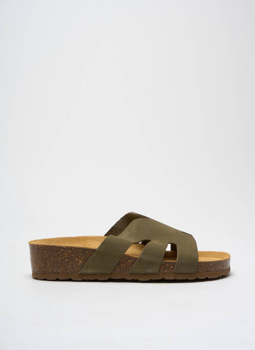 Mules/Sabots vert LA MAISON DE L'ESPADRILLE pour femme