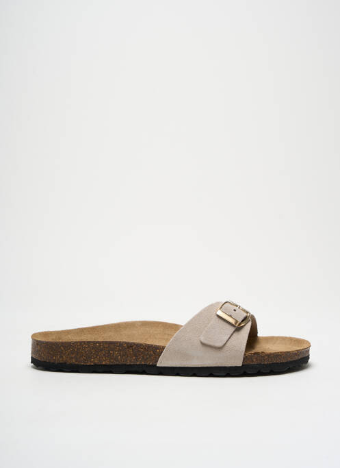 Mules/Sabots beige LA MAISON DE L'ESPADRILLE pour femme