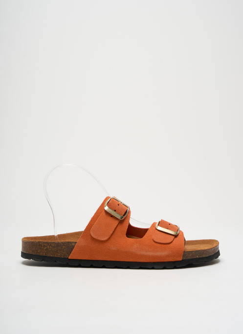 Mules/Sabots orange LA MAISON DE L'ESPADRILLE pour femme