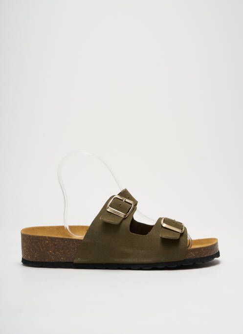 Mules/Sabots vert LA MAISON DE L'ESPADRILLE pour femme