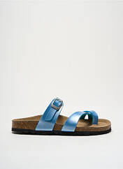 Tongs bleu LA MAISON DE L'ESPADRILLE pour femme seconde vue