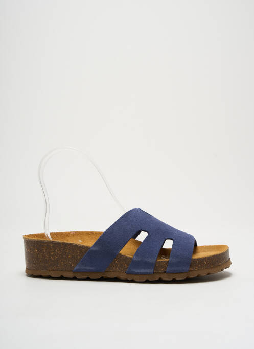 Mules/Sabots bleu LA MAISON DE L'ESPADRILLE pour femme