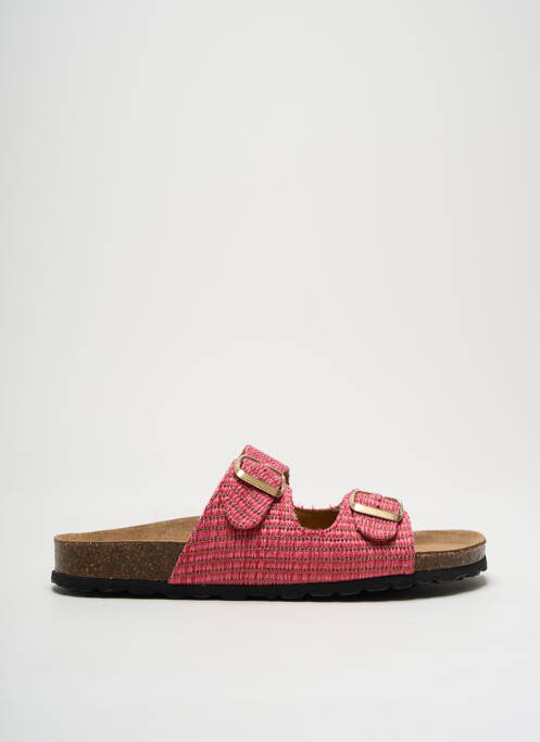 Mules/Sabots rose LA MAISON DE L'ESPADRILLE pour femme