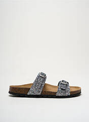 Mules/Sabots argent LA MAISON DE L'ESPADRILLE pour femme seconde vue