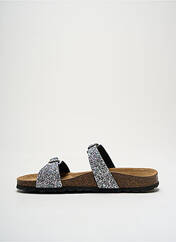 Mules/Sabots argent LA MAISON DE L'ESPADRILLE pour femme seconde vue