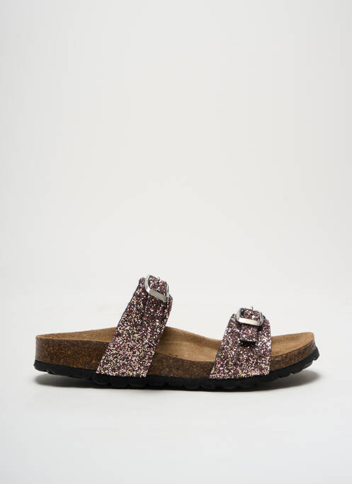 Mules/Sabots rose LA MAISON DE L'ESPADRILLE pour femme