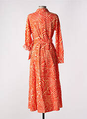 Robe longue orange ONLY pour femme seconde vue