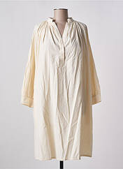 Robe mi-longue beige FEEKA pour femme seconde vue