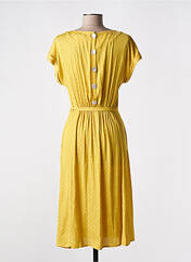 Robe mi-longue jaune KING LOUIE pour femme seconde vue