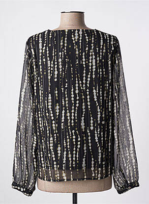 Blouse légère et transparente manches longues noir ONLY femme