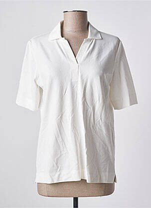 Polo blanc CECIL pour femme