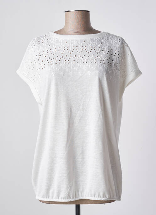 Top blanc CECIL pour femme