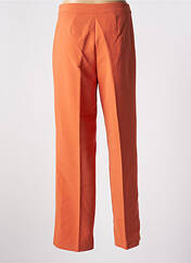 Pantalon droit orange ONLY pour femme seconde vue