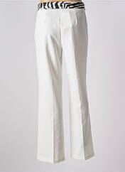 Pantalon flare blanc ONLY pour femme seconde vue