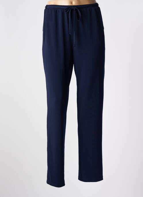 Pantalon droit bleu GRIFFON pour femme