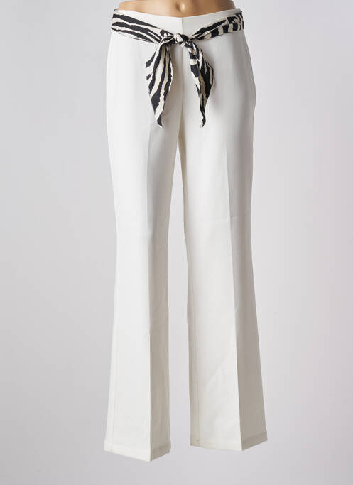 Pantalon flare blanc ONLY pour femme